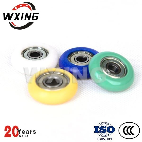 608zz Rubber Coated Plastic Bearings For Sliding Door Window