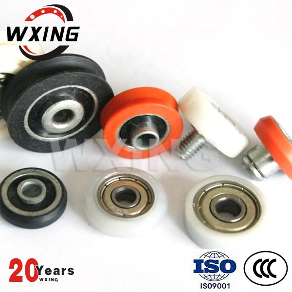 608zz Rubber Coated Plastic Bearings For Sliding Door Window