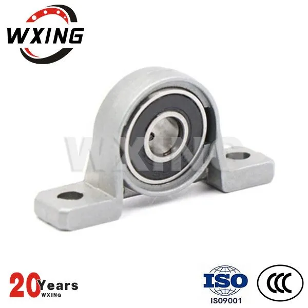 एल्यूमीनियम मिश्र धातु तकिया ब्लॉक असर UFL 006  जस्ता धातु आवास केपी 006