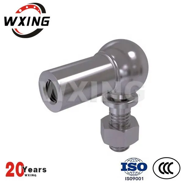 DIN  71802  एंगल्ड बॉल जॉइंट्स थ्रेडेड शंक के साथ