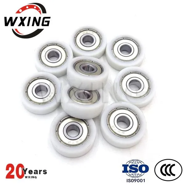 रबर लेपित गहरी नाली गेंद असर 627ZZ