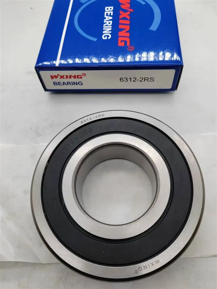 6312 2आरएस सिंगल रो डीप ग्रूव बॉल बियरिंग्स