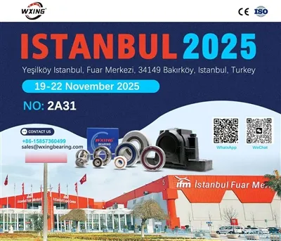 इस्तांबुल 2025 में WXING बियरिंग से मिलें: आपका प्रीमियर बियरिंग सॉल्यूशंस पा...