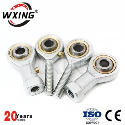 स्व-स्नेहन संयुक्त रॉड अंत असर POS8 POS10 POS12 POS16 पुरुष धागा दाएं और बाएं गेंद असर संयुक्त