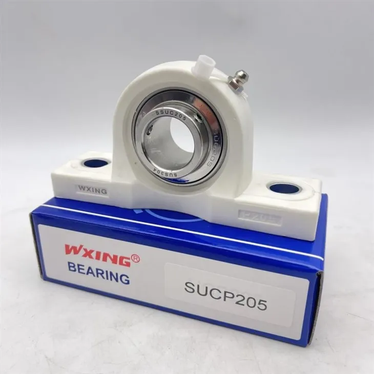SUCP205 पिलो ब्लॉक बियरिंग्स 304 स्टेनलेस स्टील