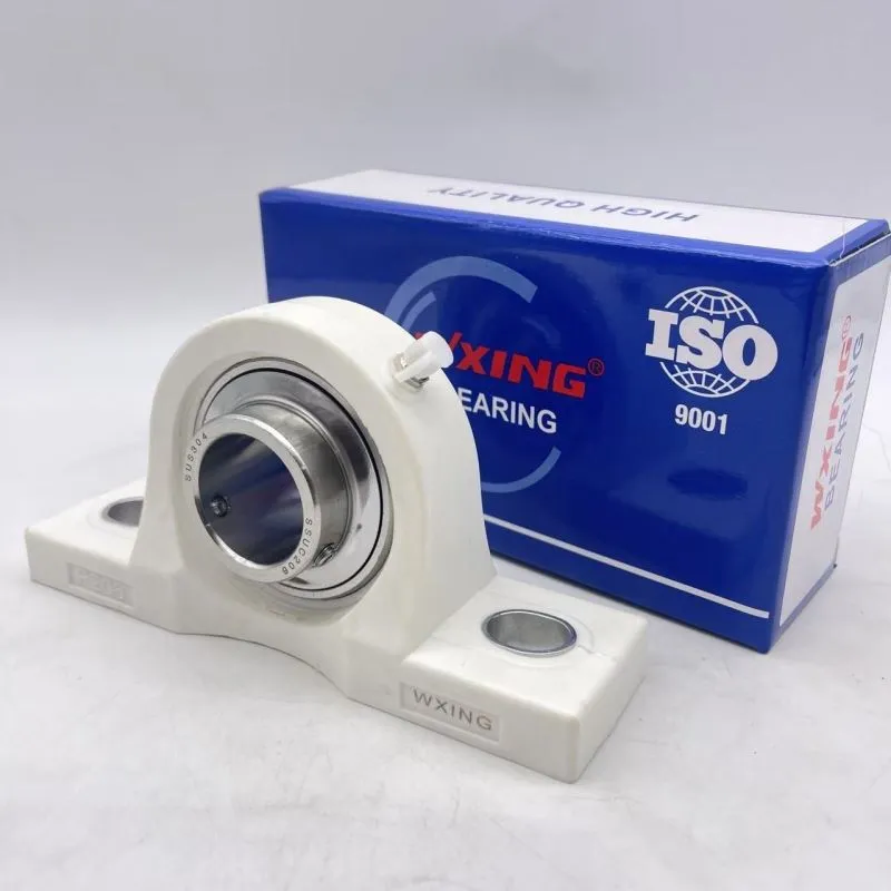 SUCP206 304 स्टेनलेस स्टील पिलो ब्लॉक बियरिंग्स